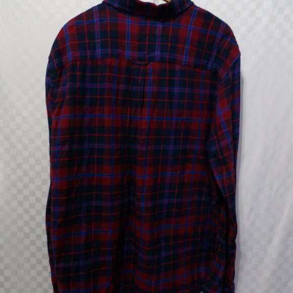 CHAPS Plaid Flannel Button Down | XL - Picture 2 of 5